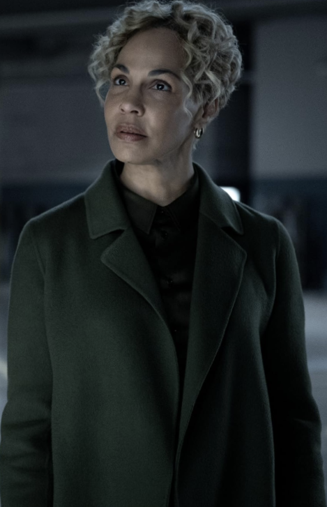 Amanda Brugel Dark Matter 2024 Blair Caplan Coat - Image 1